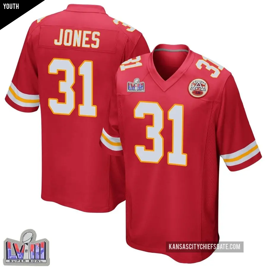 Kc chiefs youth jersey 2025